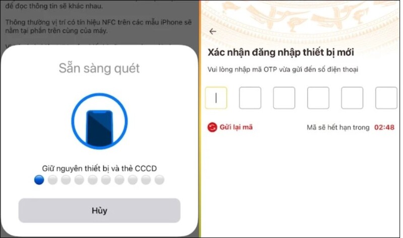 cách đăng nhập VNeID khi mất thiết bị cũ