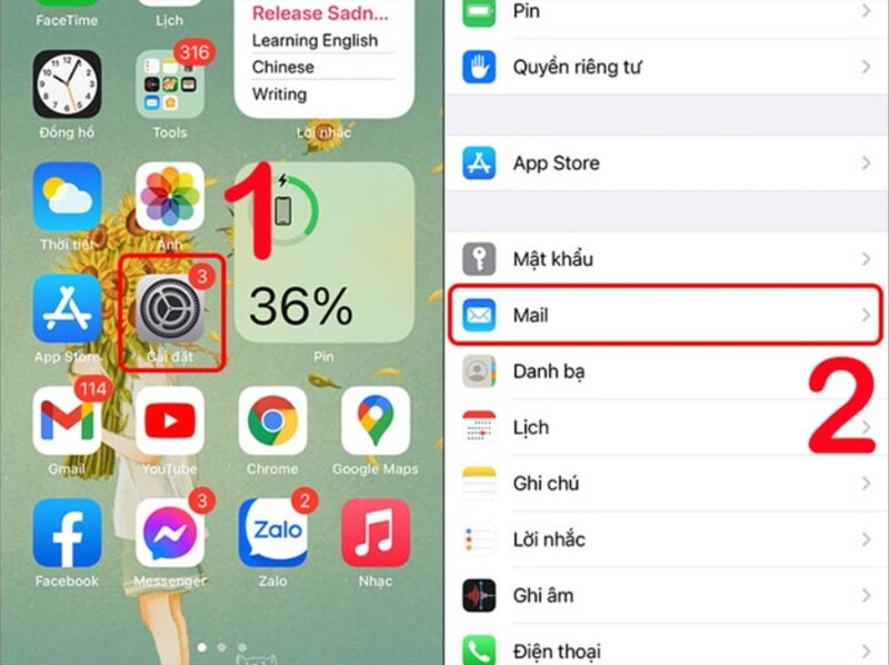 cách đăng xuất tài khoản Google trên Iphone