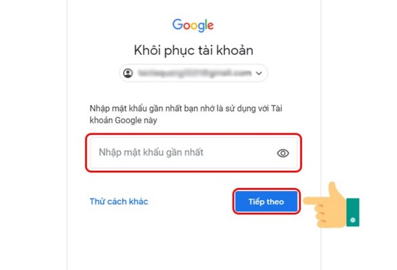 cách khôi phục tài khoản google đã xóa