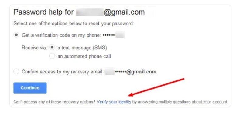 cách lấy lại mật khẩu gmail bị hack