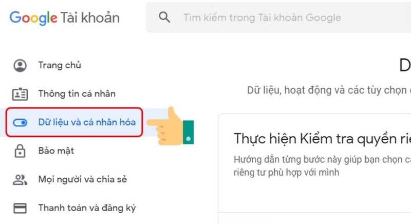 cách xóa tài khoản google trên máy tính