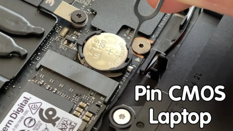 Pin CMOS hết hạn khiến máy tính hiển thị sai giờ