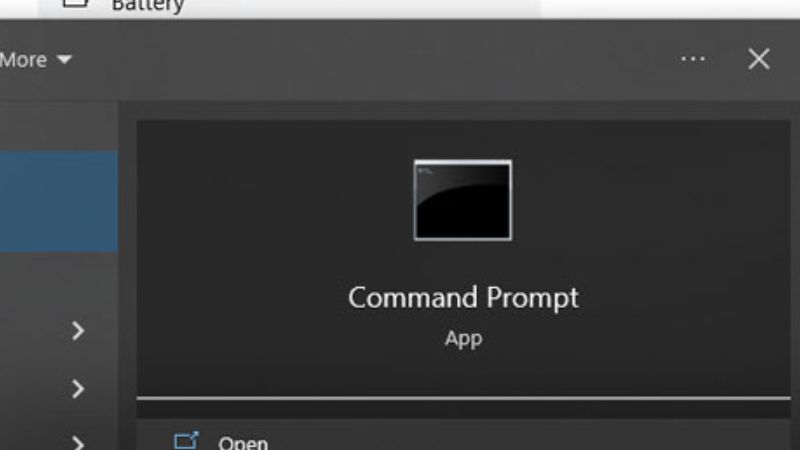 Các bước khóa màn hình bằng Command Prompt