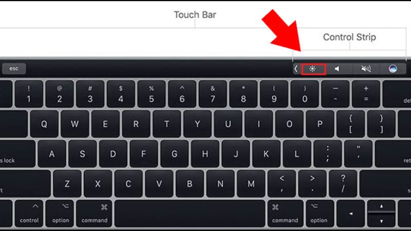 Cách chỉnh độ sáng màn hình máy tính Macbook bằng phím tắt