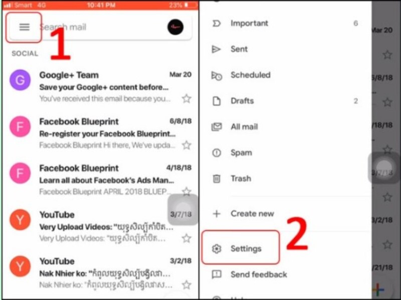 cách đổi mật khẩu gmail trên điện thoại iphone