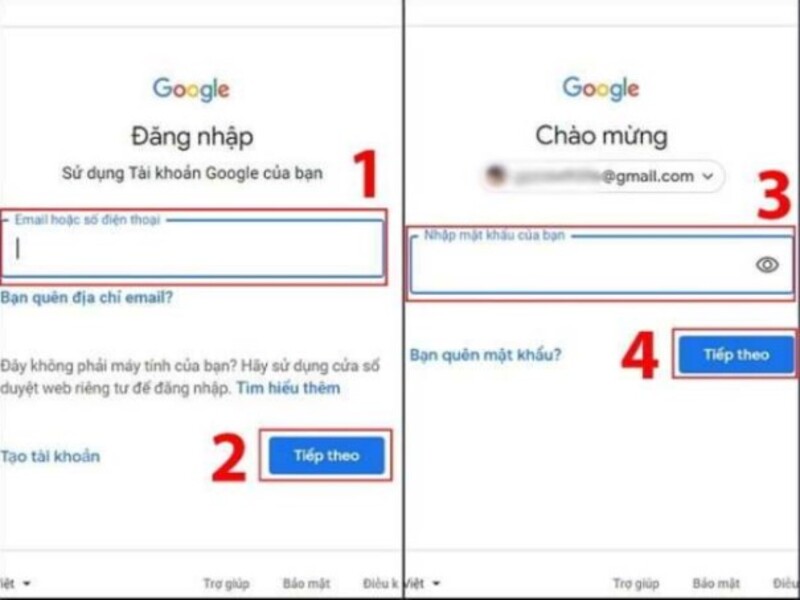 cách đổi mật khẩu gmail trên máy tính