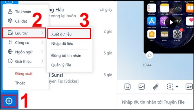 cách khôi phục tin nhắn đã xóa trên máy tính