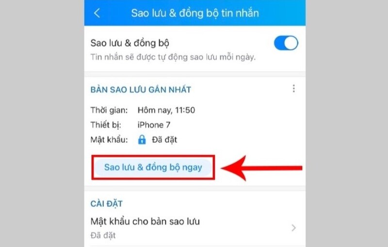 cách khôi phục tin nhắn Zalo khi đổi số điện thoại