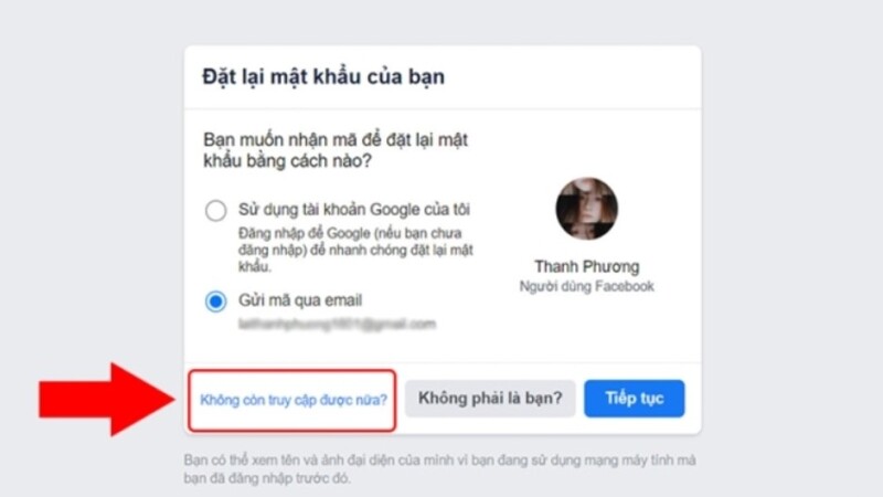cách lấy lại mật khẩu facebook qua bạn bè