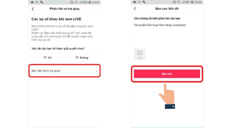cách live TikTok