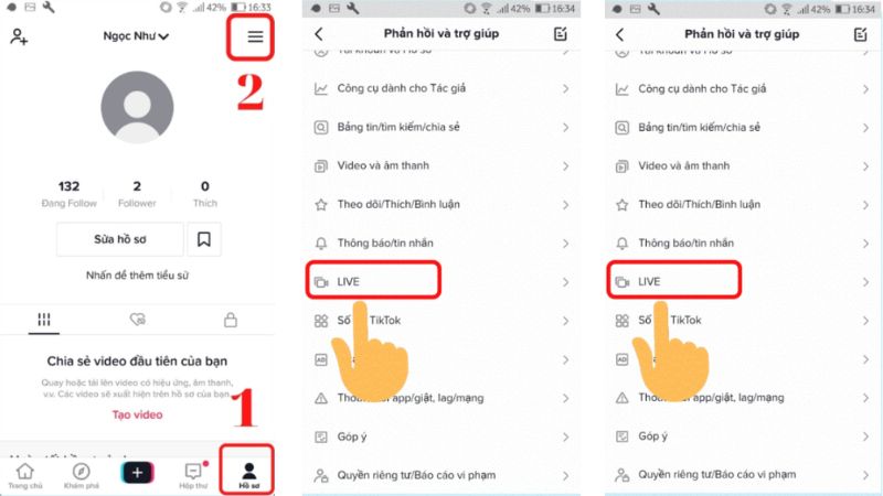 Cách live trên TikTok bằng điện thoại chỉ với thao tác đơn giản