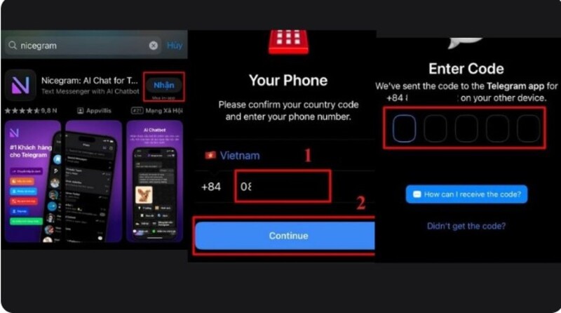 cách mở chặn nhanh telegram bằng nicegram
