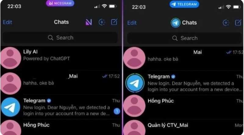 cách mở chặn nhanh telegram bằng nicegram