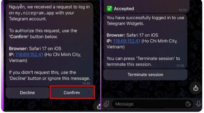 cách mở chặn nhanh telegram bằng nicegram