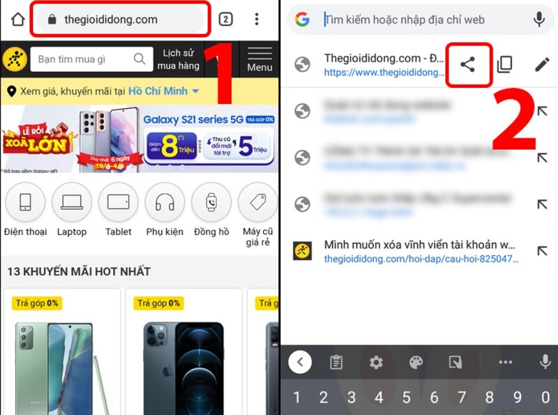 cách quét mã QR bằng Google Chrome