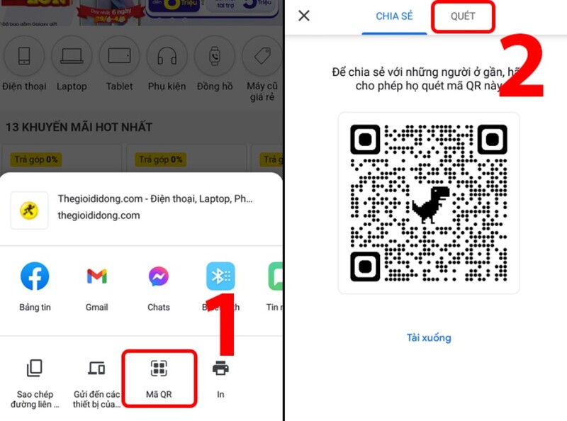 Cách quét mã QR trên điện thoại đơn giản & nhanh chóng
