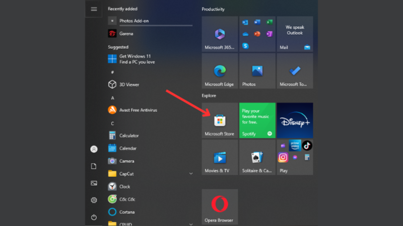 Sử dụng Microsoft Store để tải ứng dụng trên máy tính nhanh chóng
