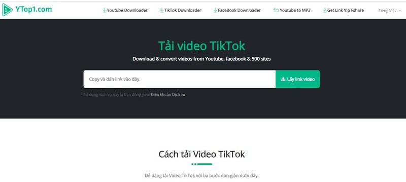 cách tải video TikTok không logo