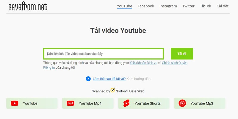cách tải video trên youtube bằng máy tính