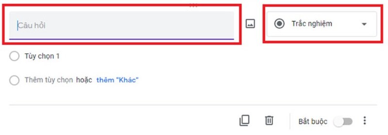 cách tạo google form