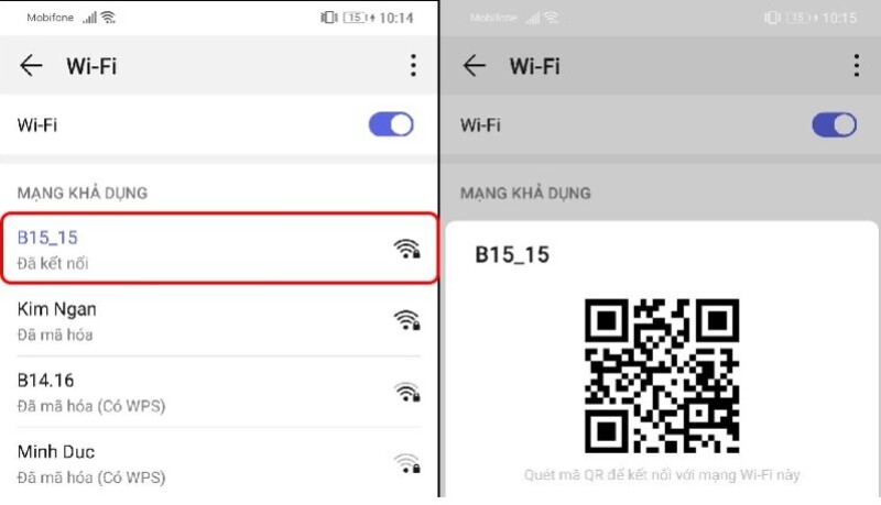cách xem mật khẩu wifi android