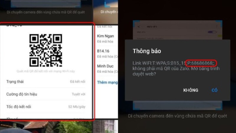 cách xem mật khẩu wifi android