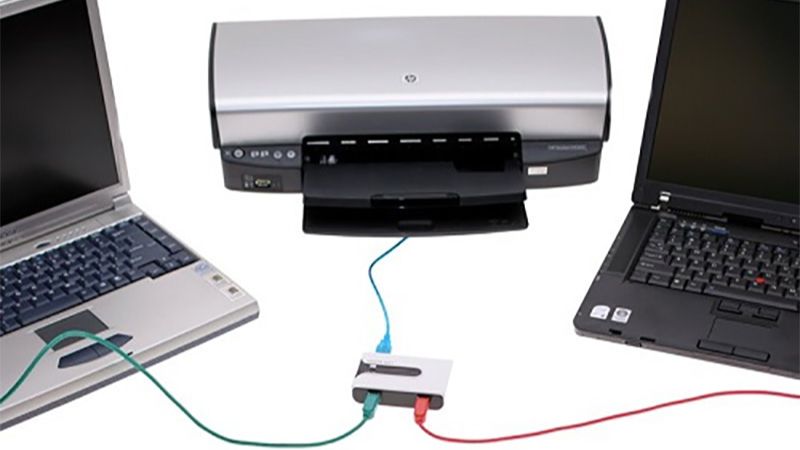Kết nối các thiết bị nội bộ với máy in