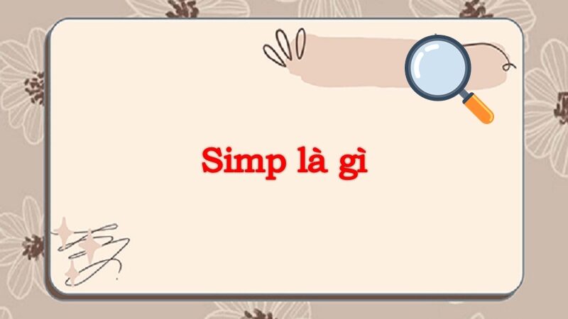 Simp là gì? Ý nghĩa và nguồn gốc của thuật ngữ simp chúa