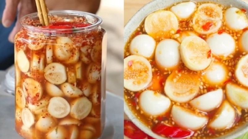Bảo quản cà pháo trong hũ để ăn dần