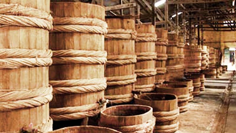 Cá được xếp vào hũ hoặc vại để ủ