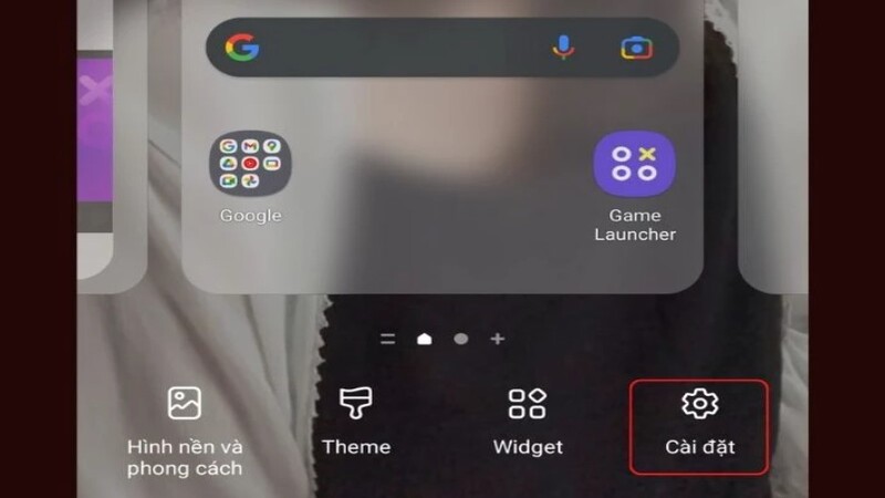 cách ẩn ứng dụng trên samsung