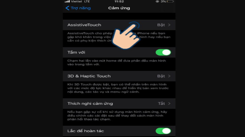 Cách bật nút Home ảo đời iOS 13 trở lên 4