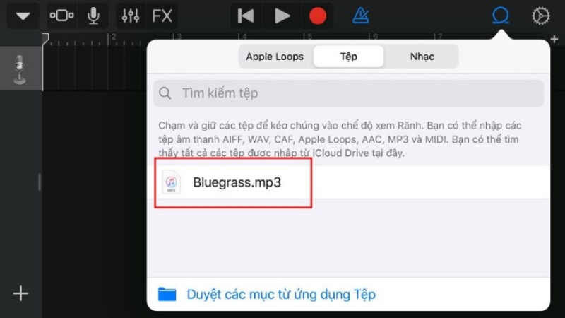 Cách cài nhạc chuông cho iPhone bằng GarageBand 5