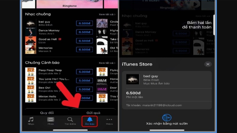 Cách cài nhạc chuông cho iPhone bằng iTunes 2