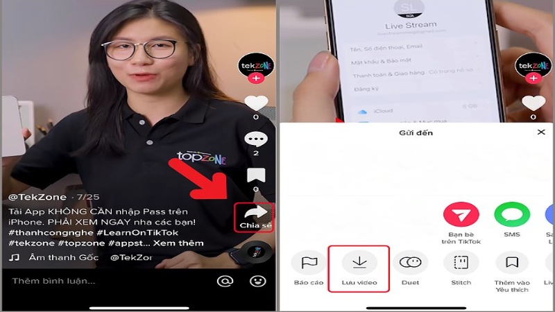 Cách cài nhạc chuông cho iPhone bằng Tiktok 1