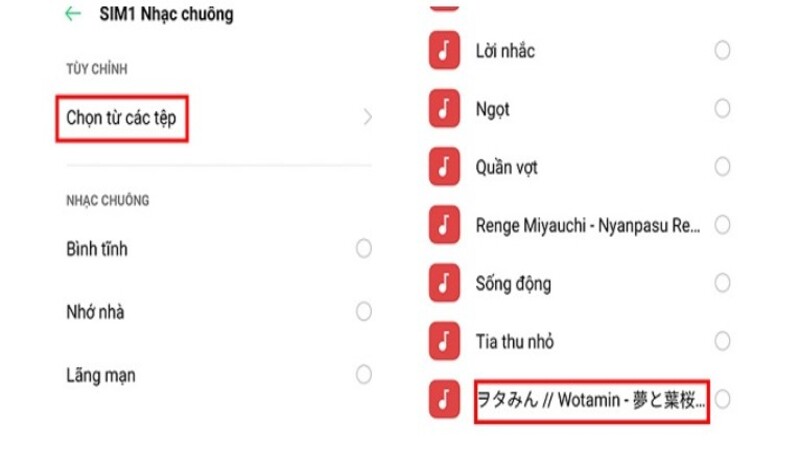 cách cài nhạc chuông cho Samsung từ Youtube