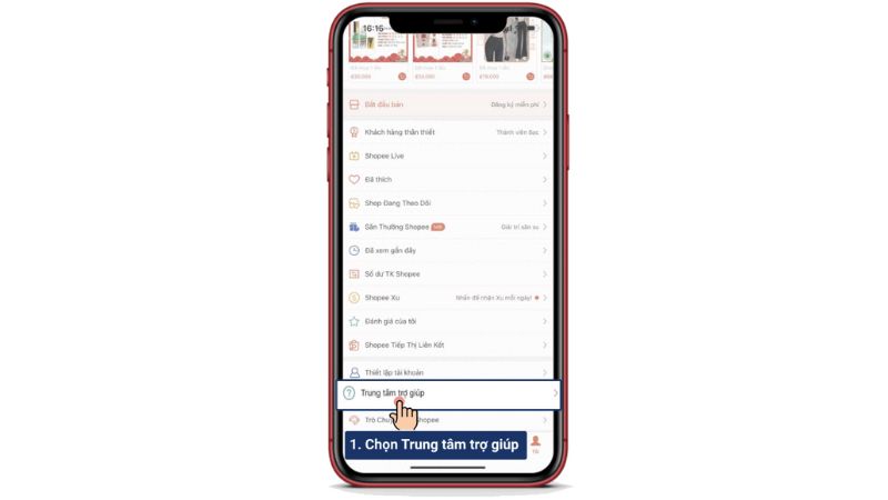cách đặt hàng shopee