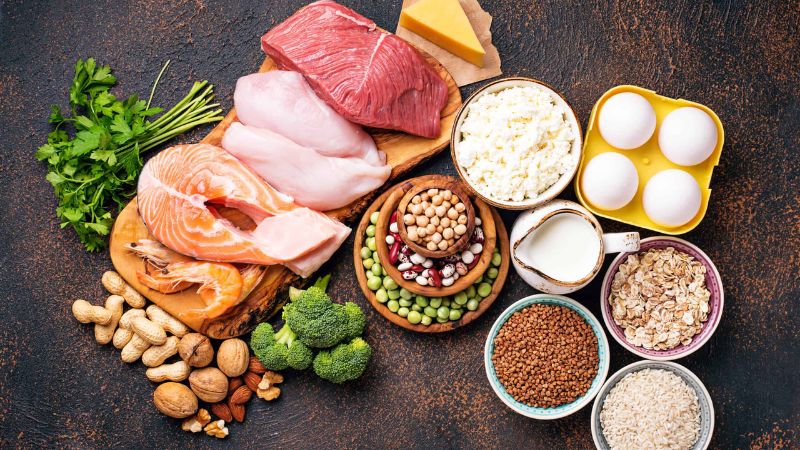 cách giảm cân với protein nạc