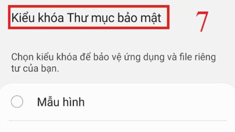 cách khóa ứng dụng trên Samsung bằng vân tay