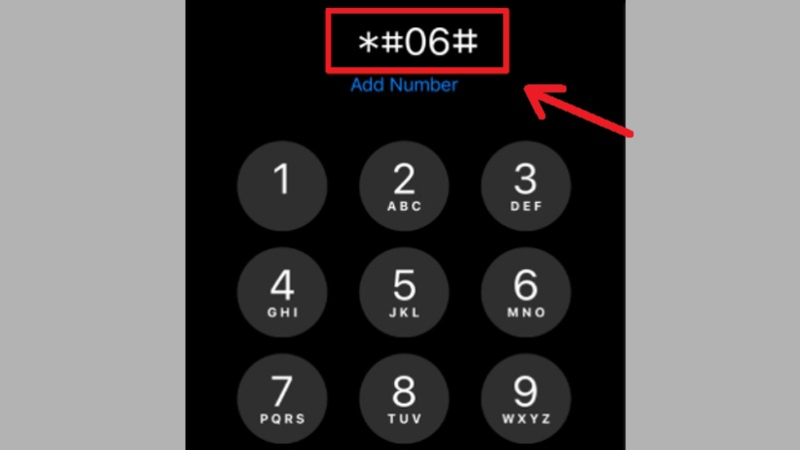 Cách kiểm tra iPhone chính hãng bằng IMEI dùng cú pháp 1