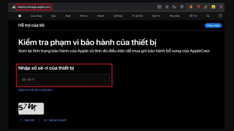 Cách kiểm tra iPhone chính hãng bằng số seri 3