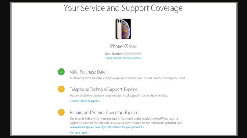 Cách kiểm tra iPhone chính hãng bằng số seri 4