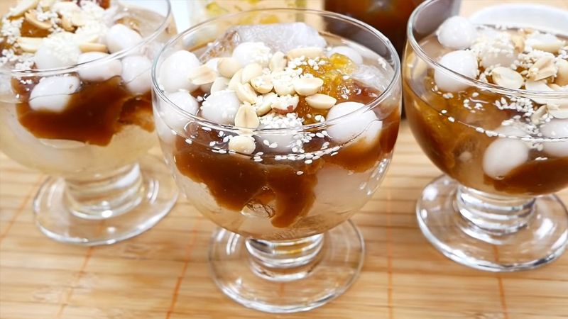 Cách làm đá me bột lọc lạ miệng
