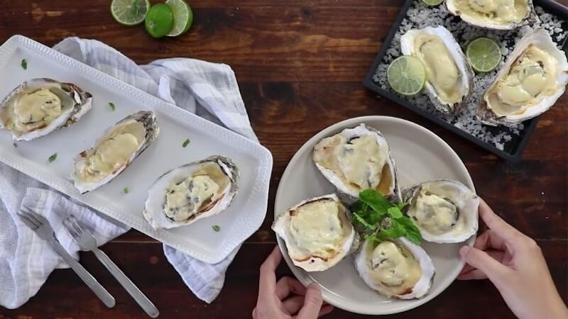 cách làm hàu nướng phô mai con bò cười
