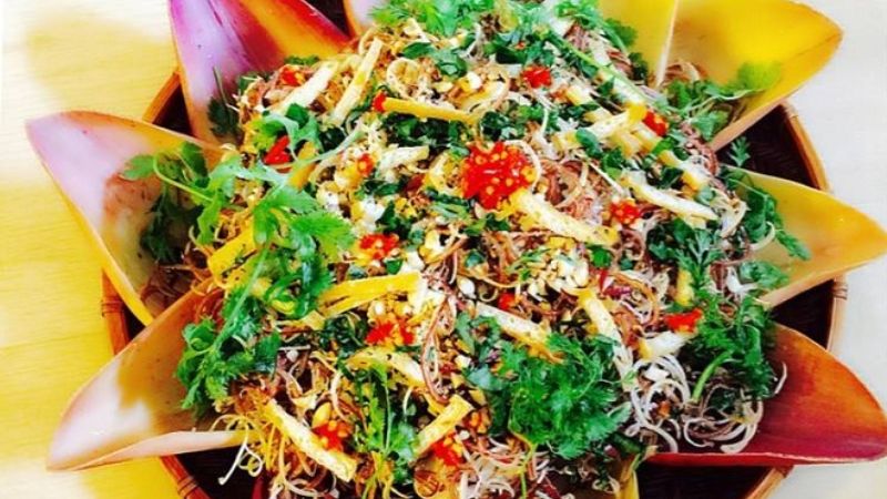 Hướng dẫn cách làm nộm hoa chuối ngon xuất sắc