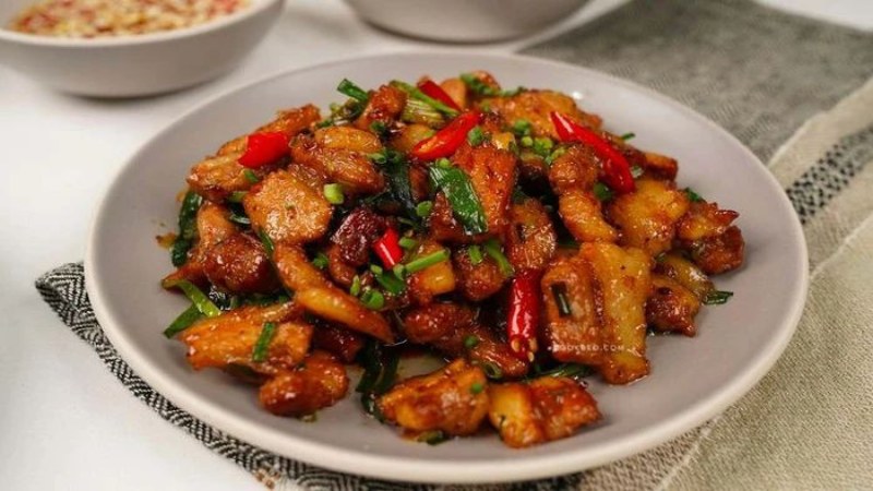 Cách làm thịt rang cháy cạnh