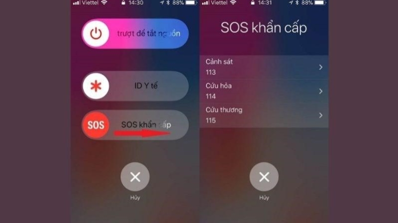 Cách mở khóa iPhone bằng cuộc gọi khẩn cấp 3