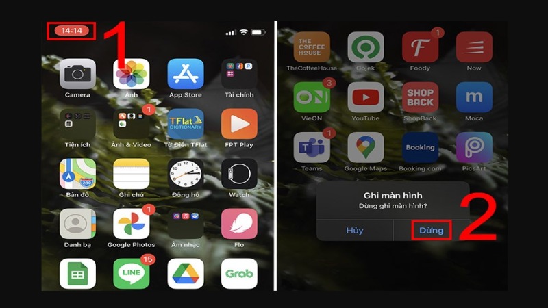 Cách quay màn hình iPhone có Face ID 2