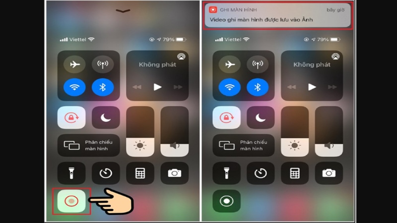 Cách quay màn hình iPhone có ghi âm tiếng 5