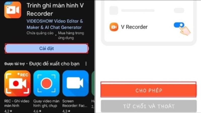 cách quay màn hình Samsung bằng screen recorder